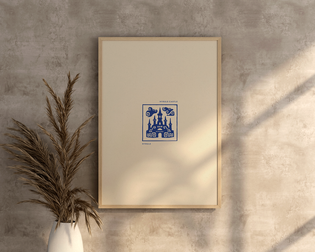 AFFICHE HYRULE - HYRULE CASTLE
