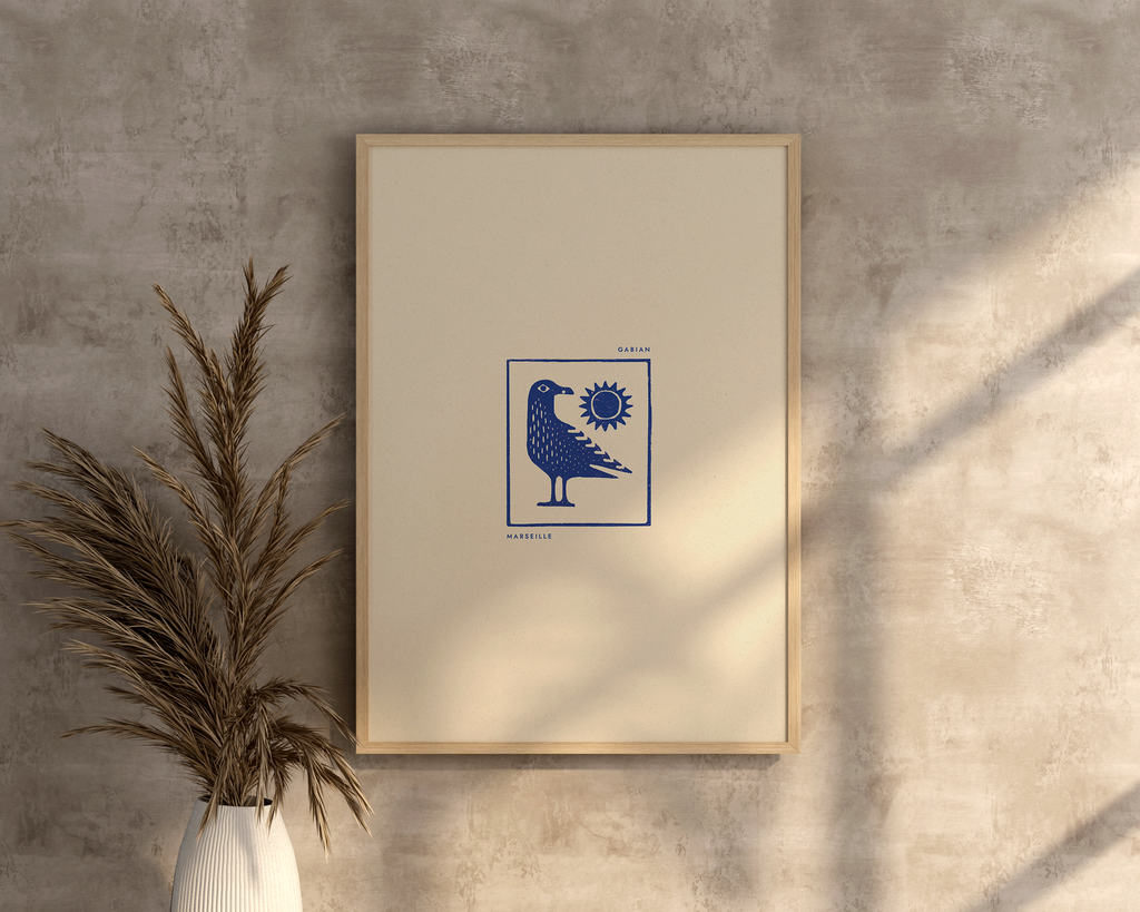 AFFICHE MARSEILLE - GABIAN