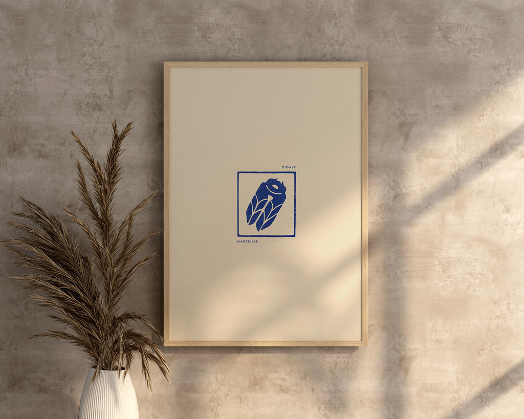 AFFICHE MARSEILLE - CIGALE