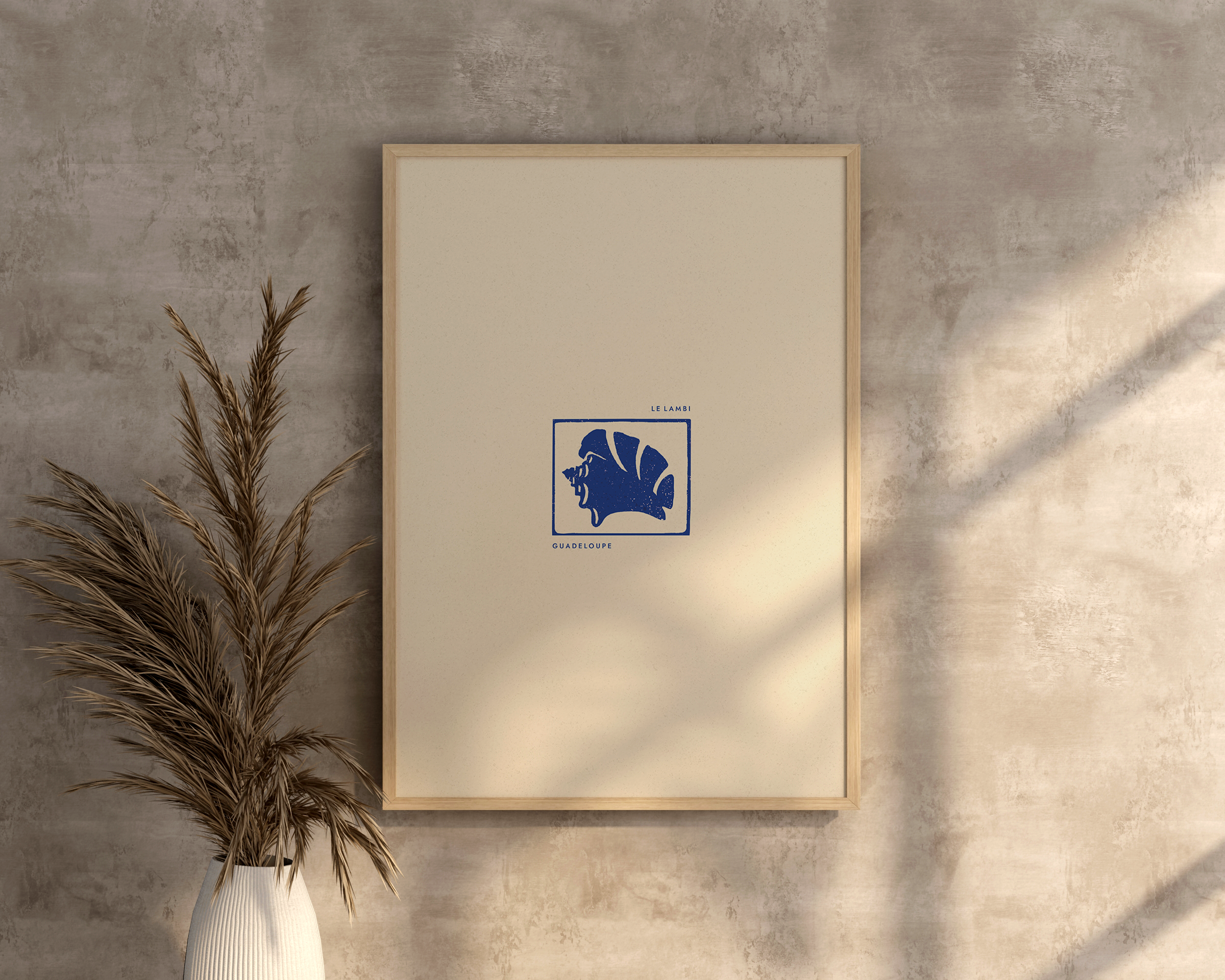 AFFICHE GUADELOUPE - LE LAMBI