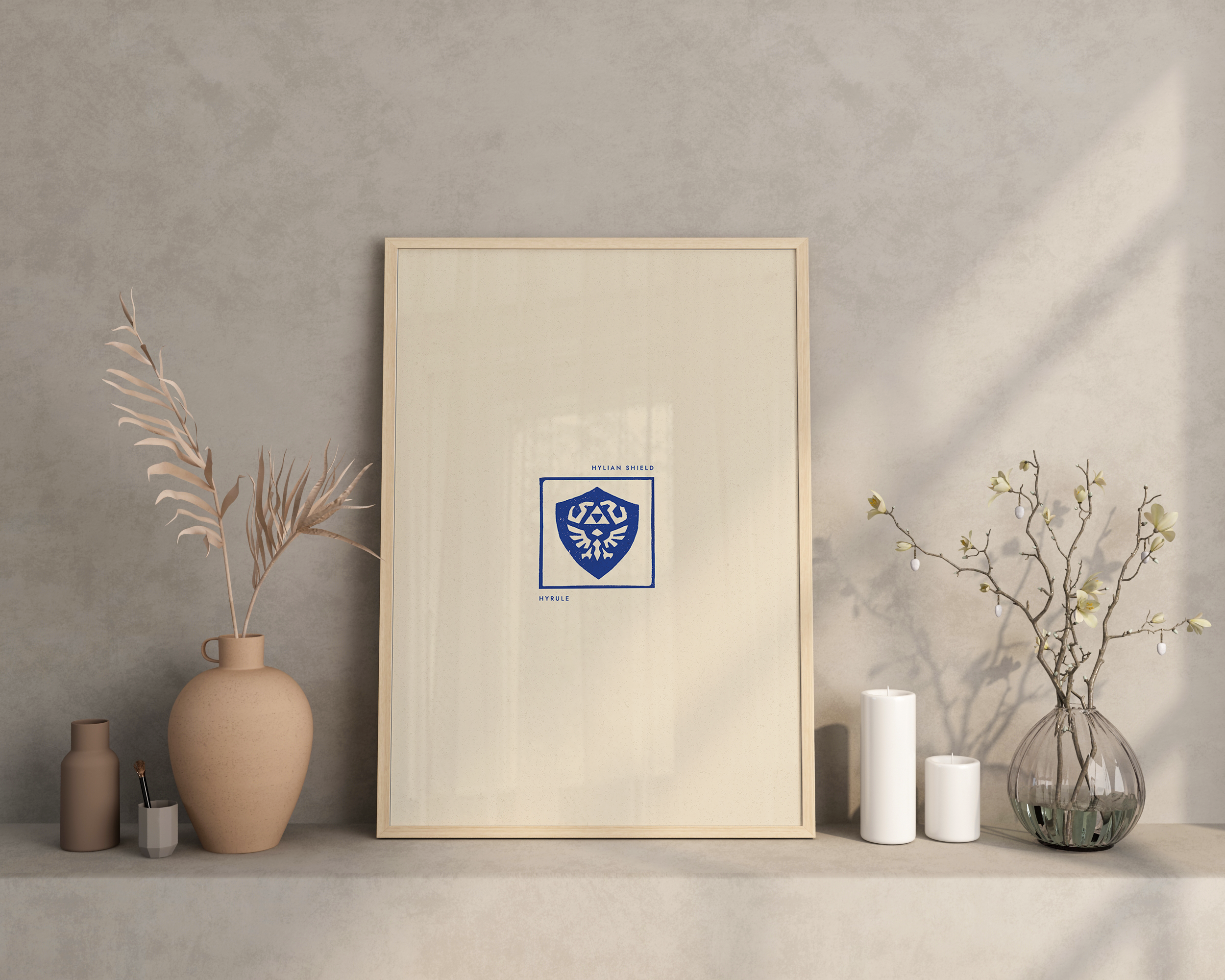 AFFICHE HYRULE - HYLIAN SHIELD