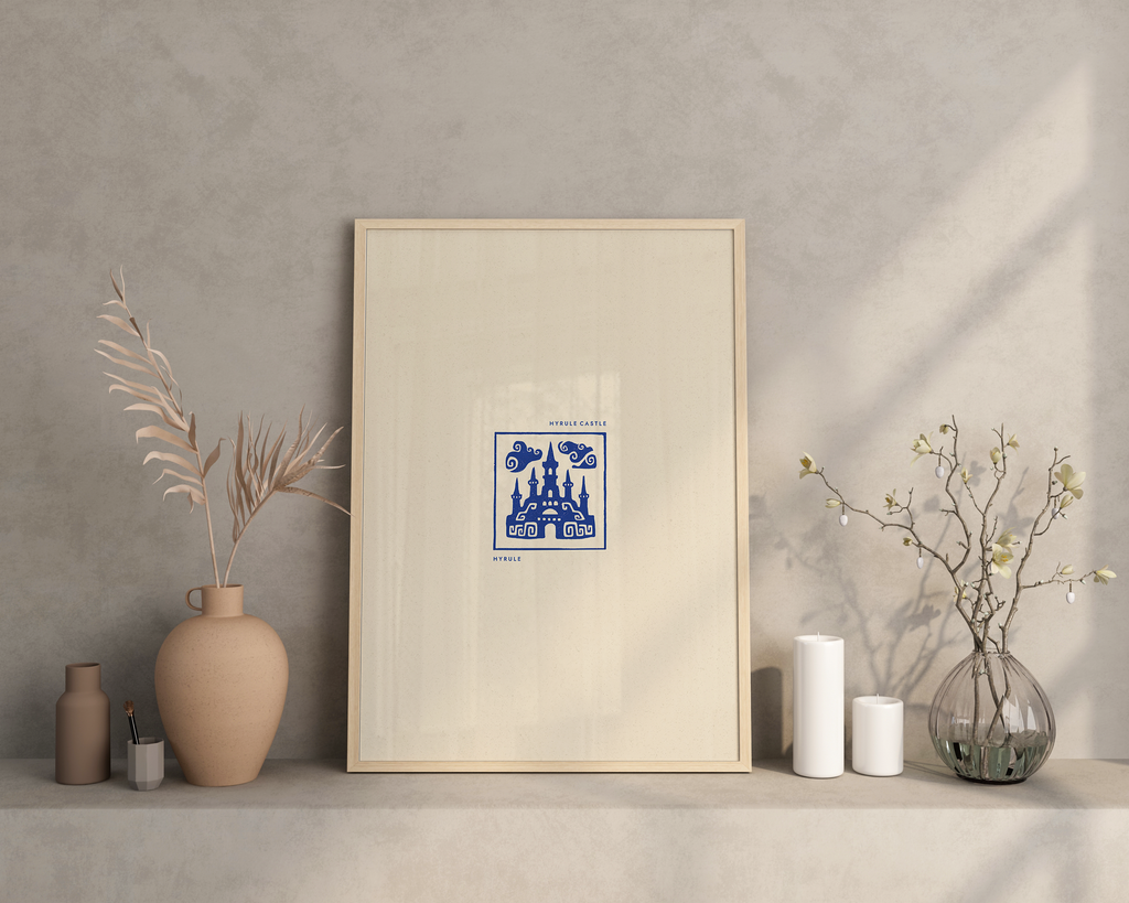 AFFICHE HYRULE - HYRULE CASTLE