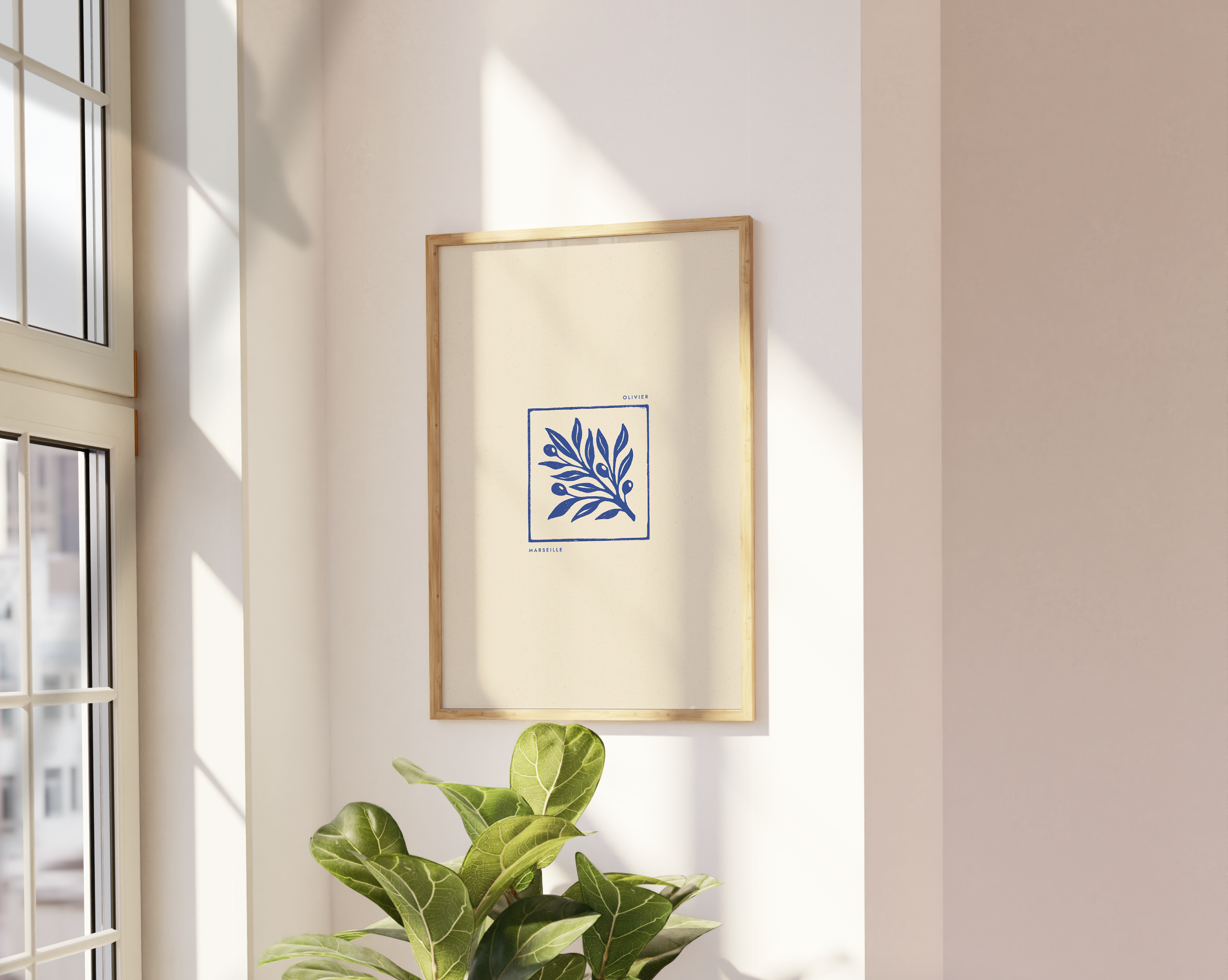 AFFICHE MARSEILLE - OLIVIER