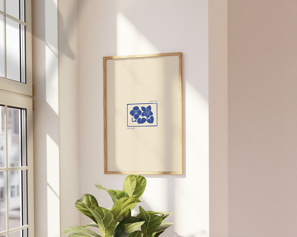 AFFICHE TOULOUSE - VIOLETTE