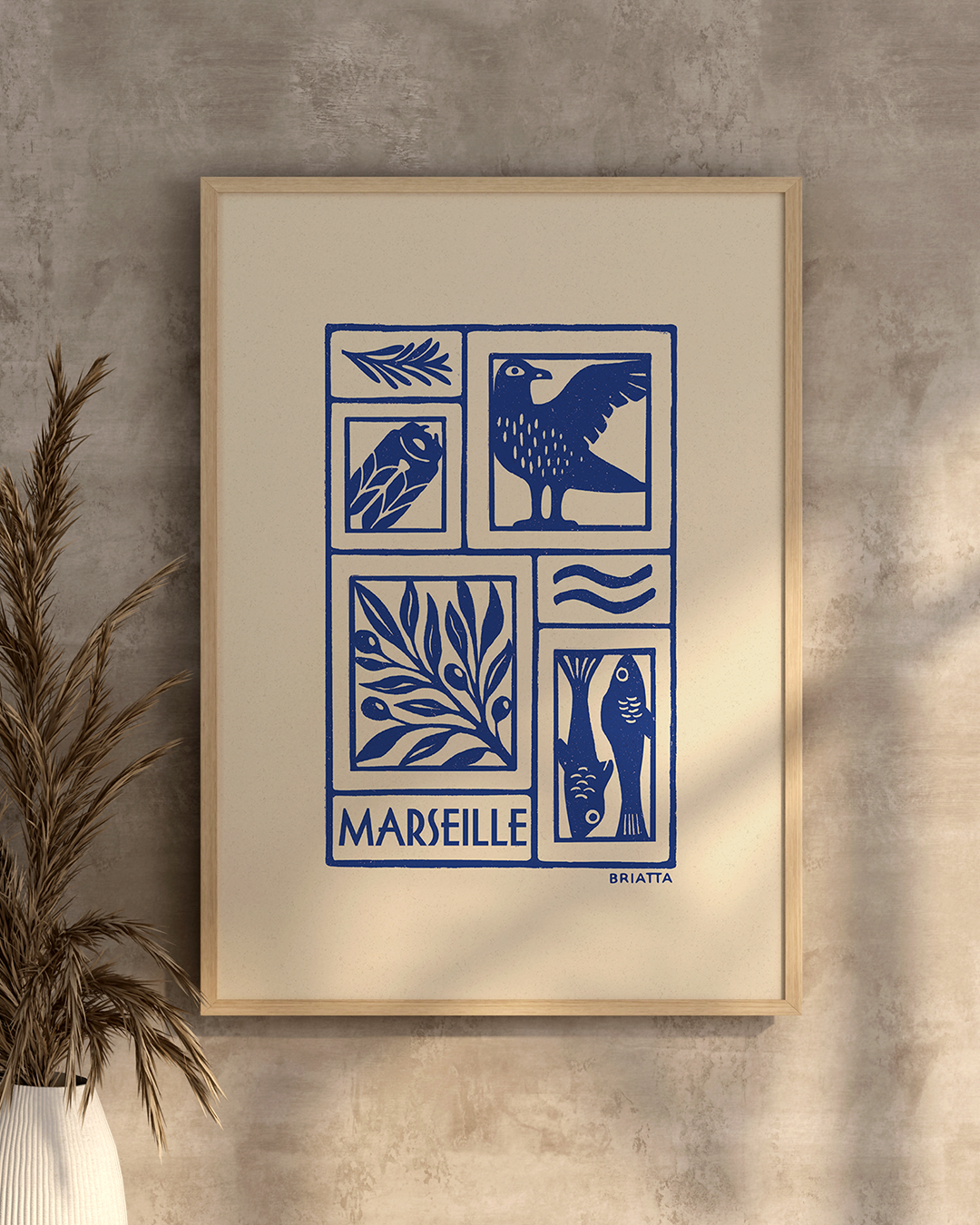 AFFICHE MARSEILLE
