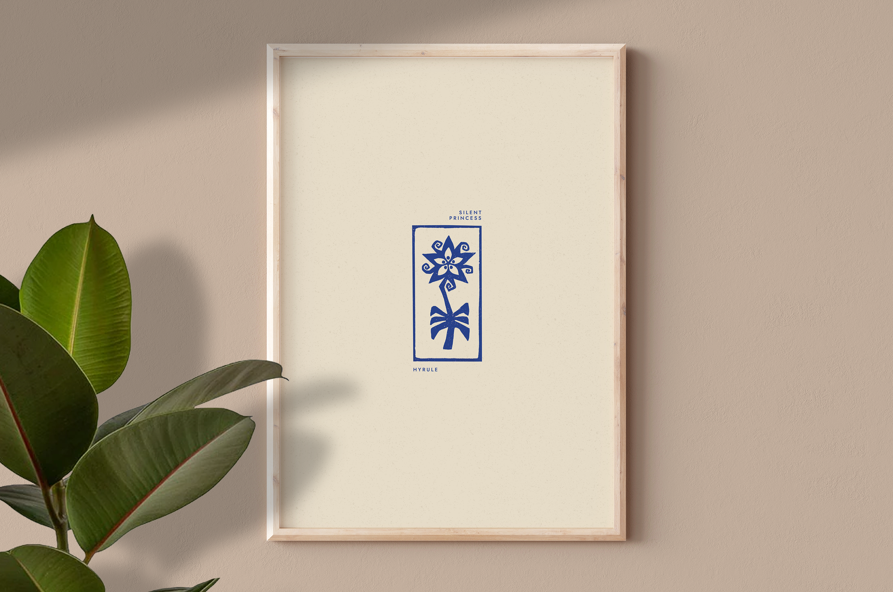 AFFICHE HYRULE - SILENT PRINCESS