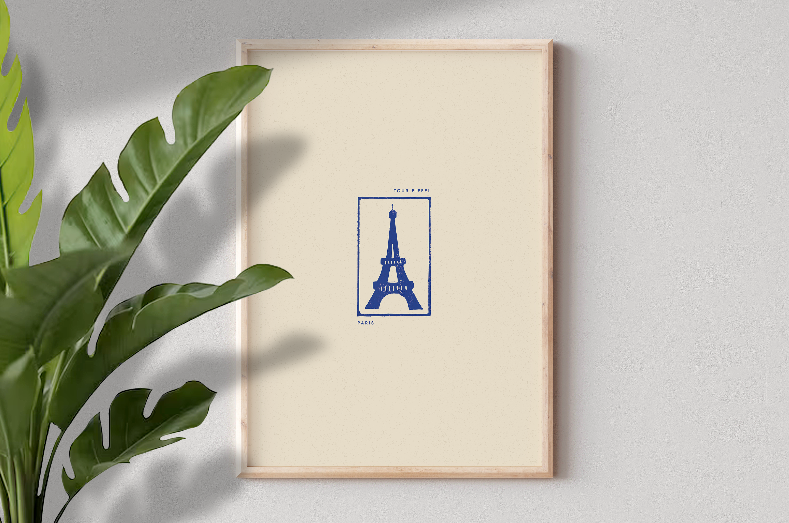 AFFICHE PARIS - TOUR EIFFEL