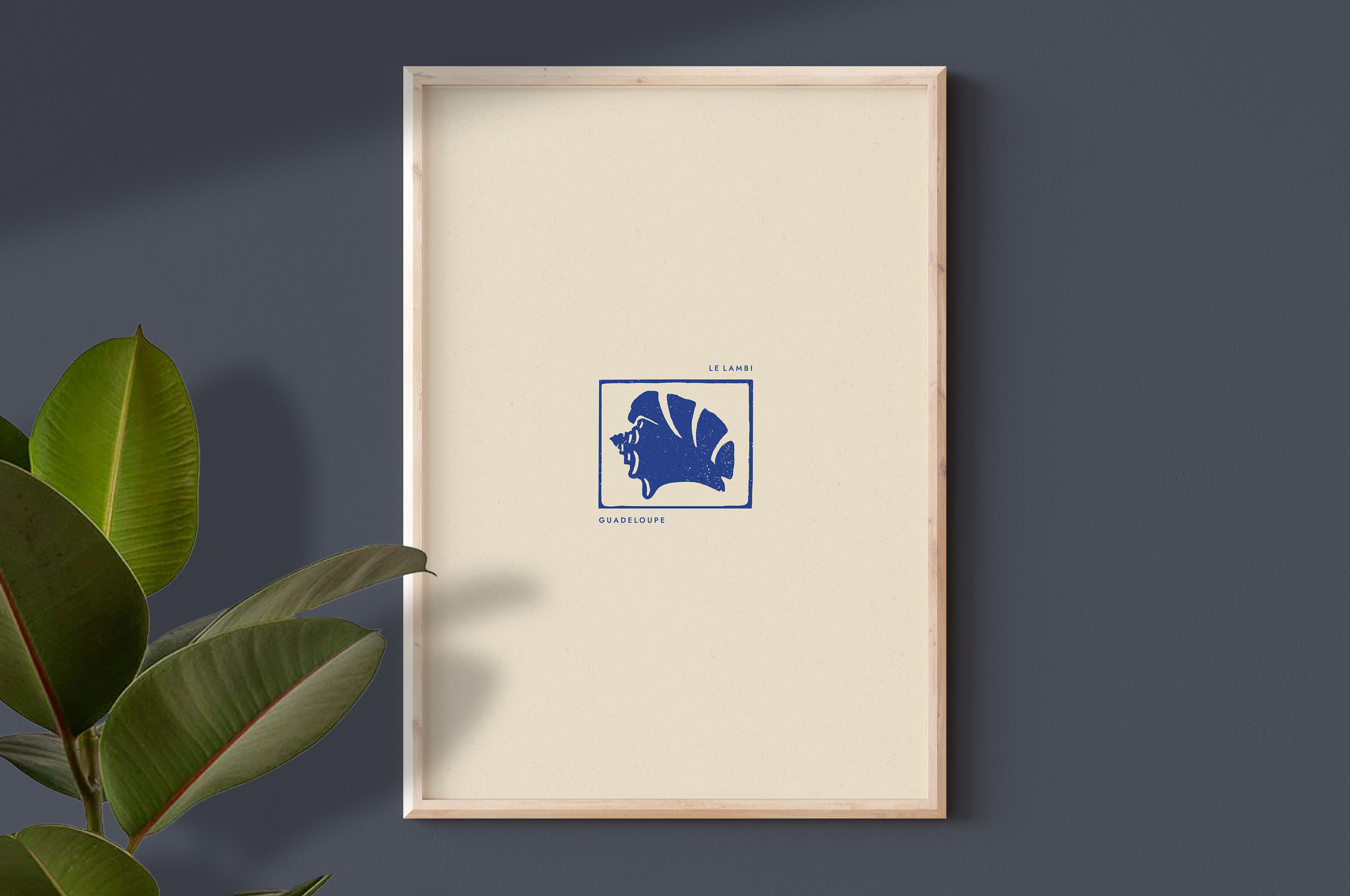 AFFICHE GUADELOUPE - LE LAMBI