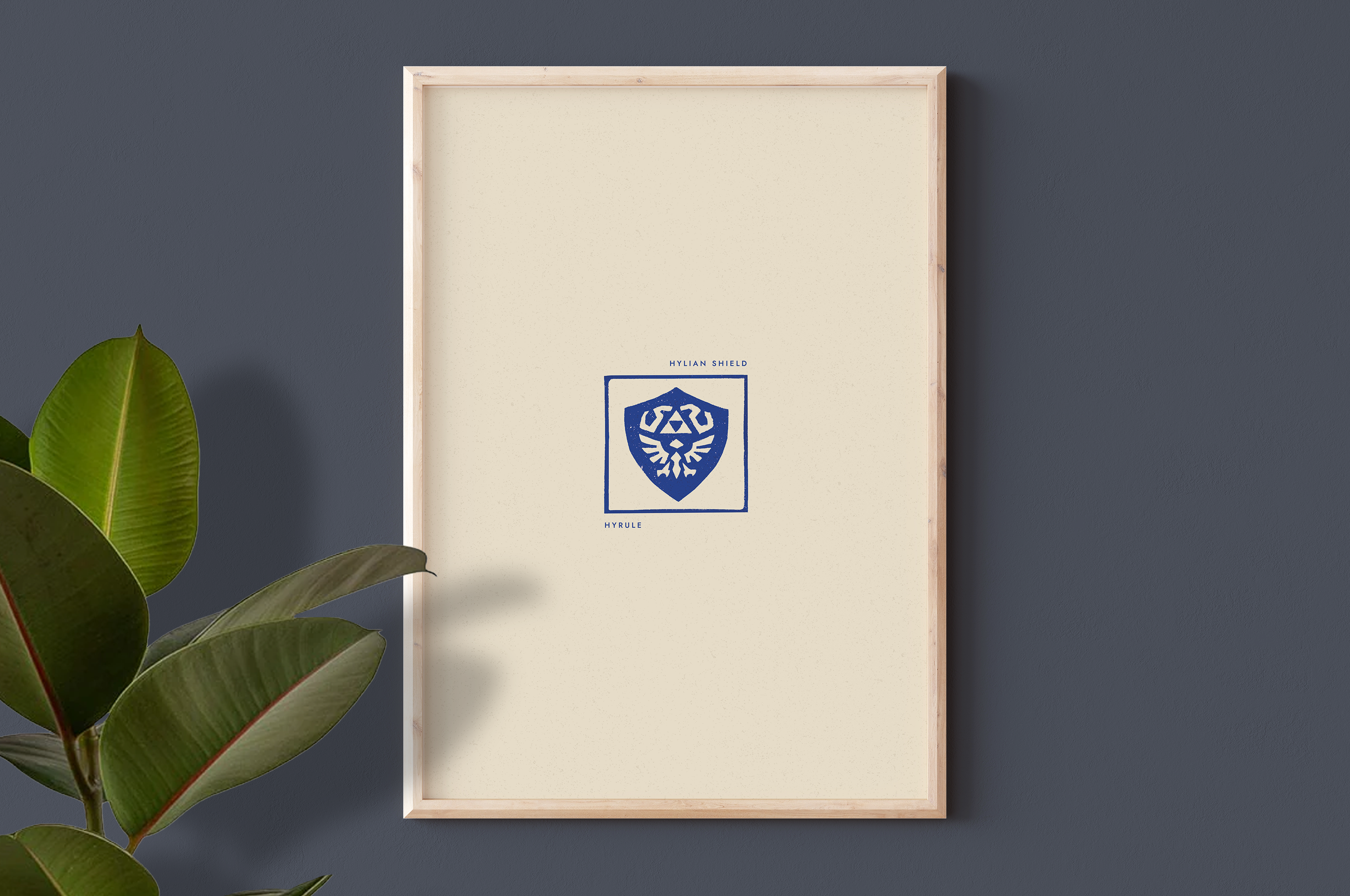 AFFICHE HYRULE - HYLIAN SHIELD