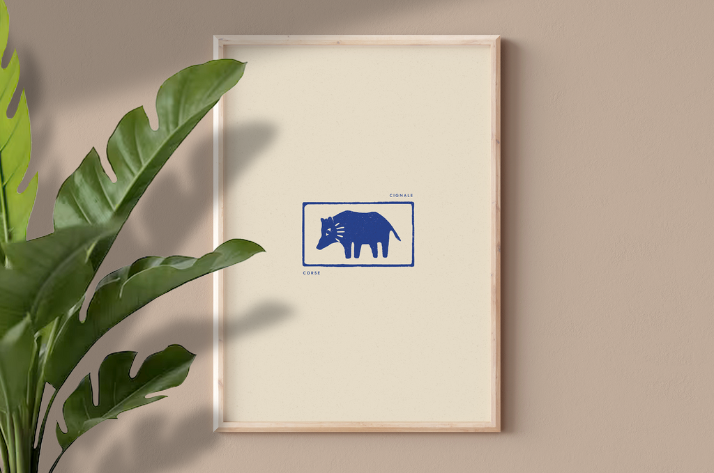 AFFICHE CORSE - CIGNALE