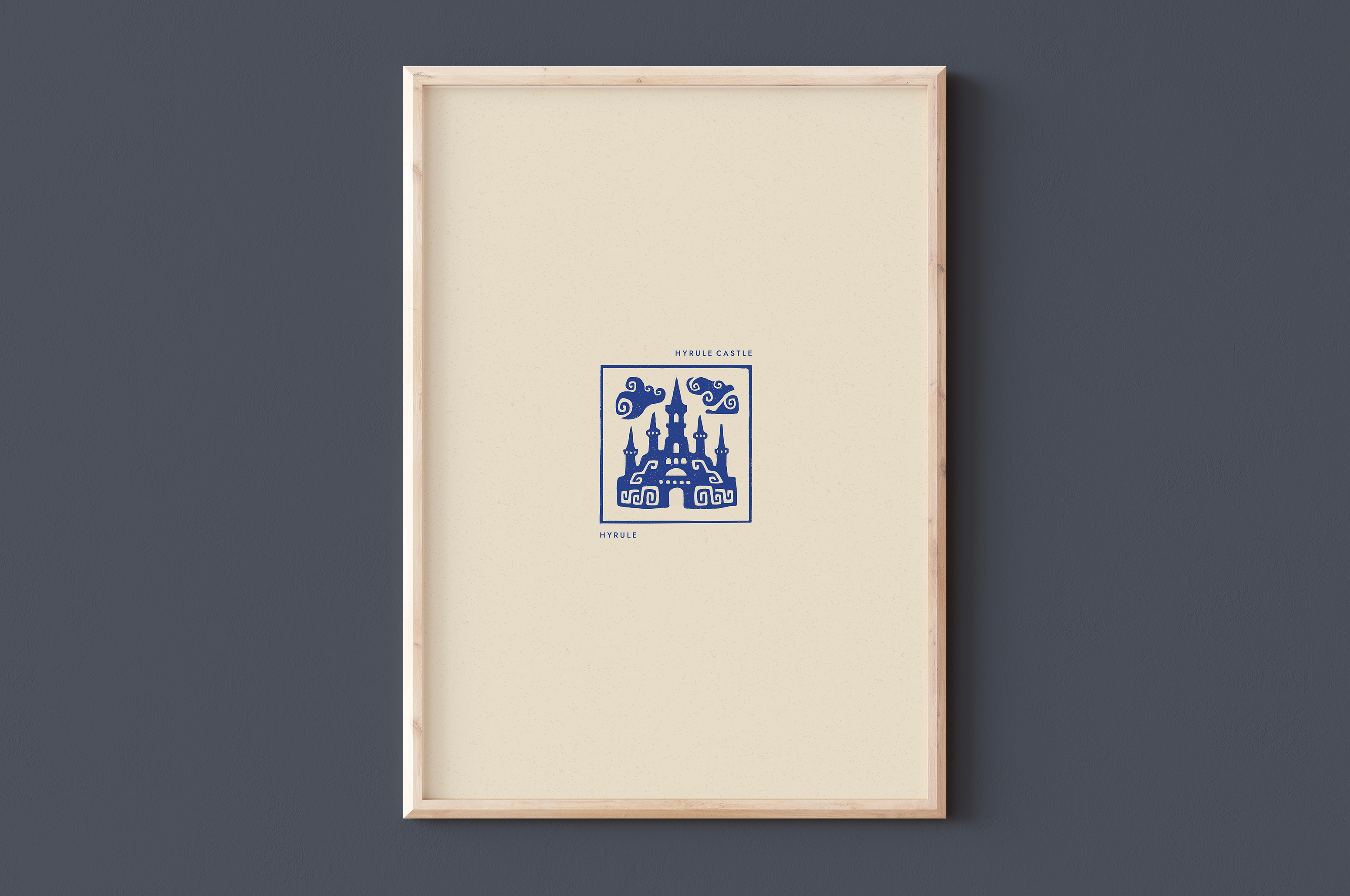 AFFICHE HYRULE - HYRULE CASTLE
