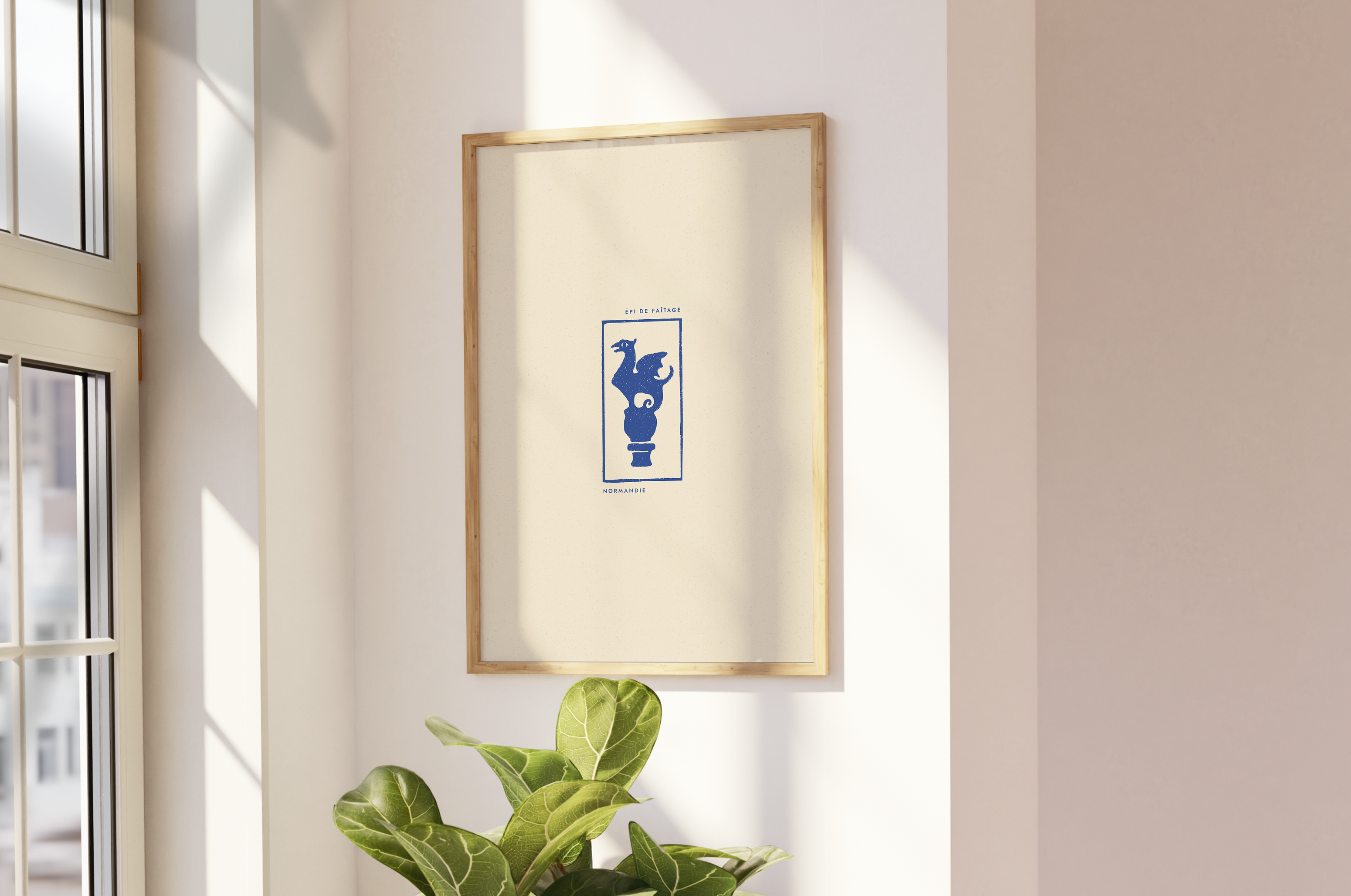 AFFICHE NORMANDIE - ÉPI DE FAÎTAGE