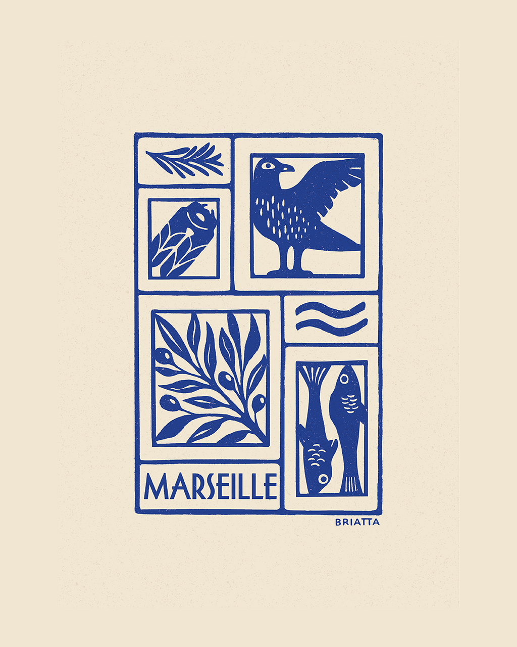 AFFICHE MARSEILLE