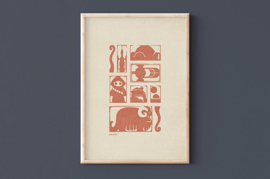 AFFICHE TATOOINE - STARWARS