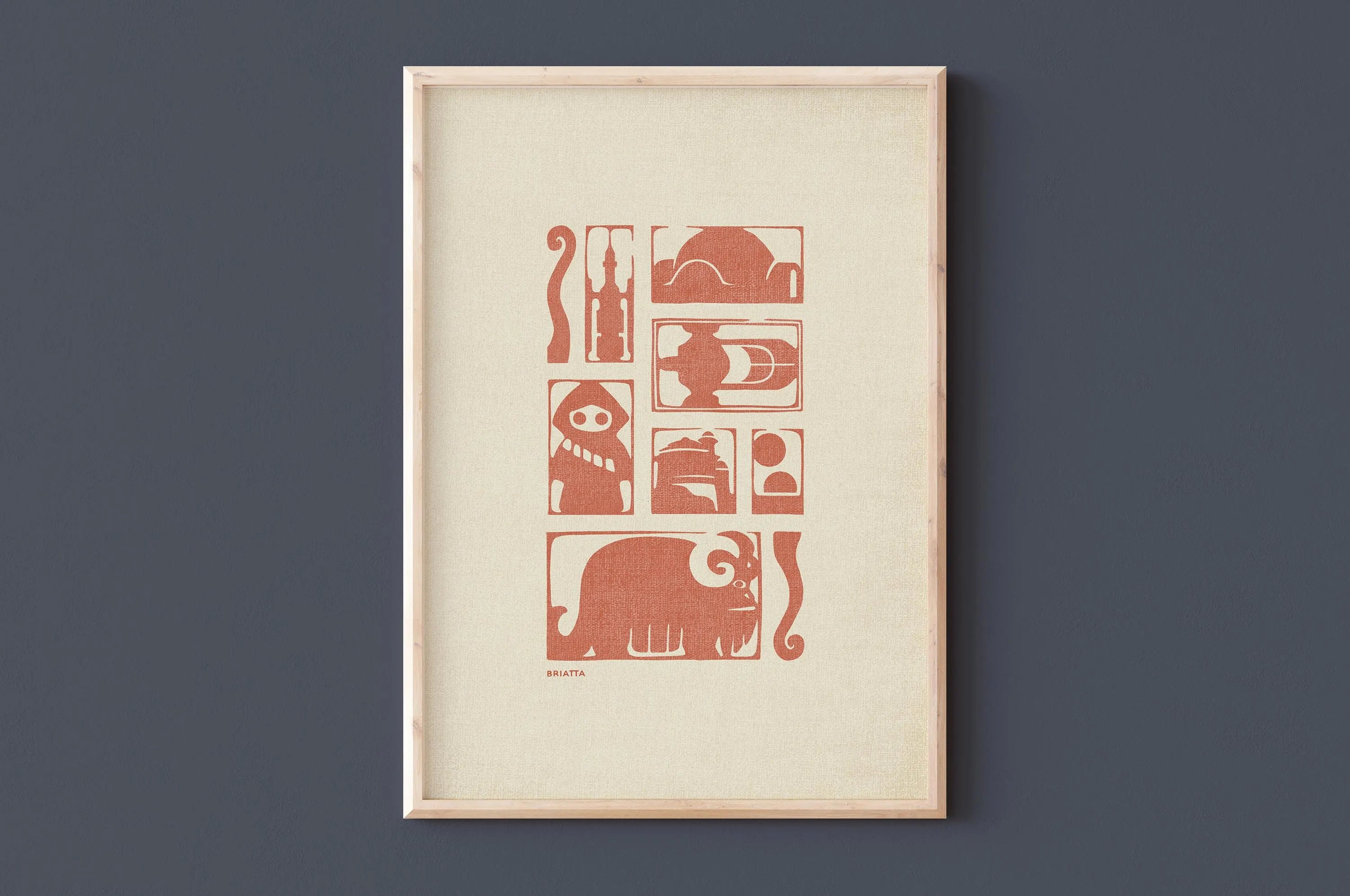 AFFICHE TATOOINE - STARWARS