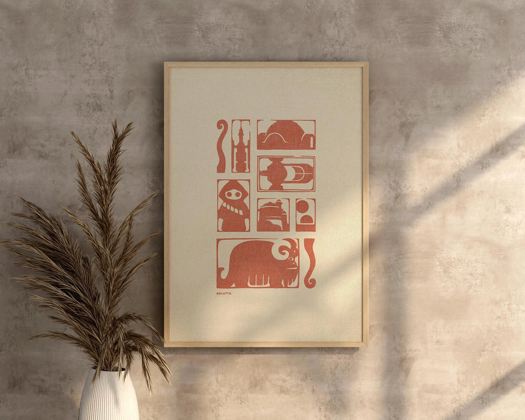 AFFICHE TATOOINE - STARWARS