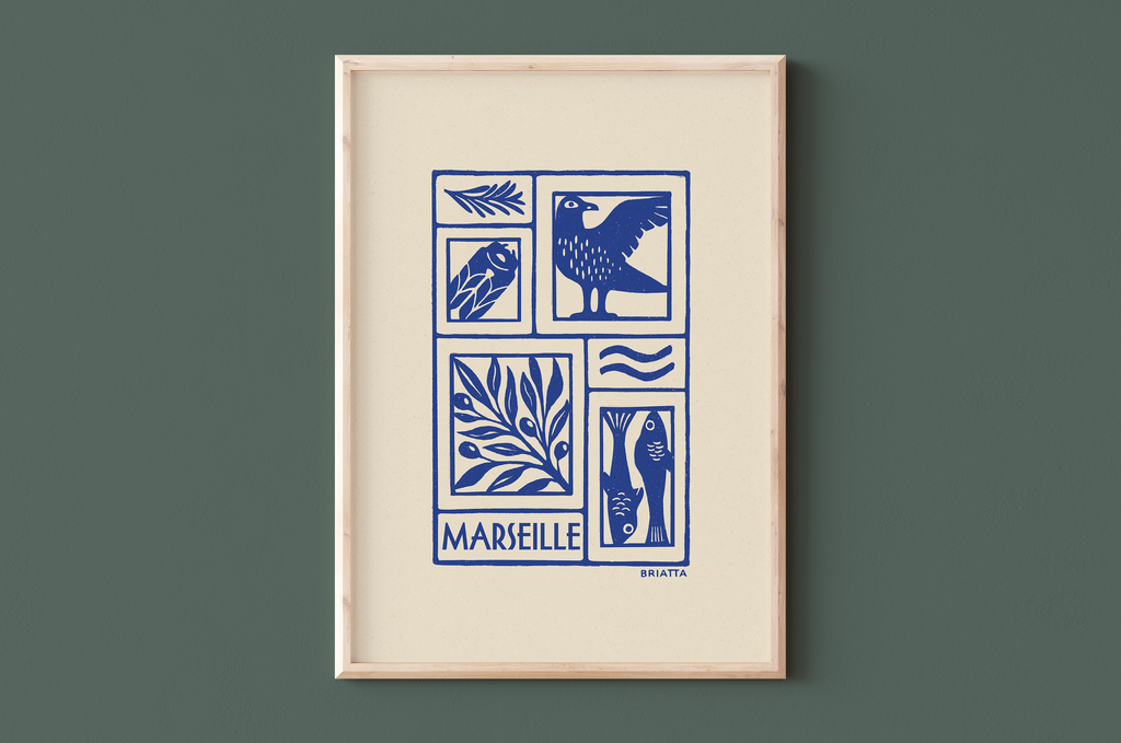 AFFICHE MARSEILLE