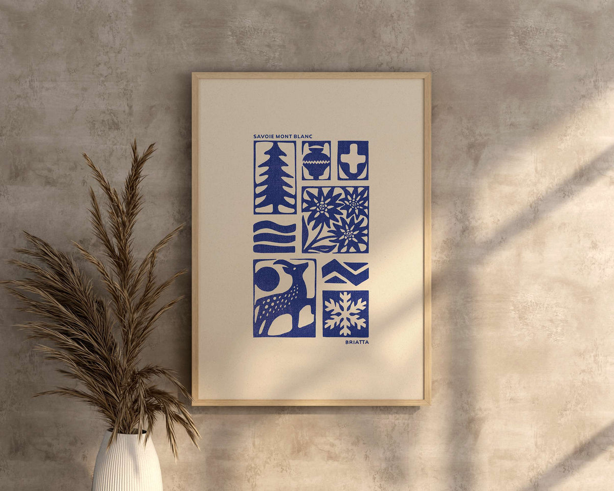 Affiche Savoie Mont Blanc